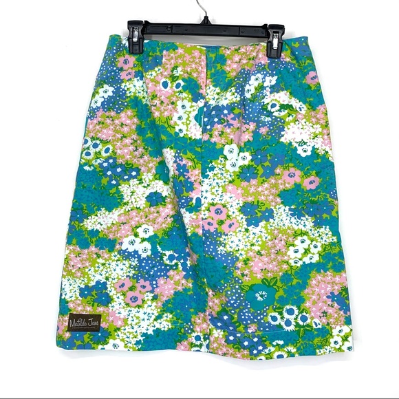 Matilda Jane Hammond Bay Pastel Spring Summer Floral Print Skirt Size Medium - Picture 2 of 15